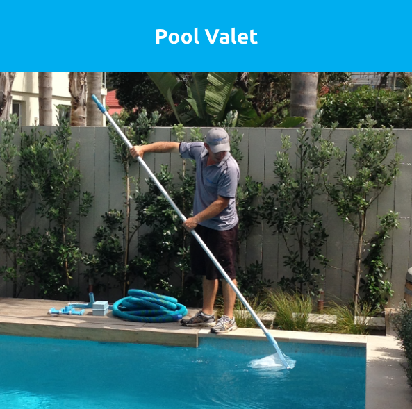 man carrying out pool cleaning - Swimmingly Pools