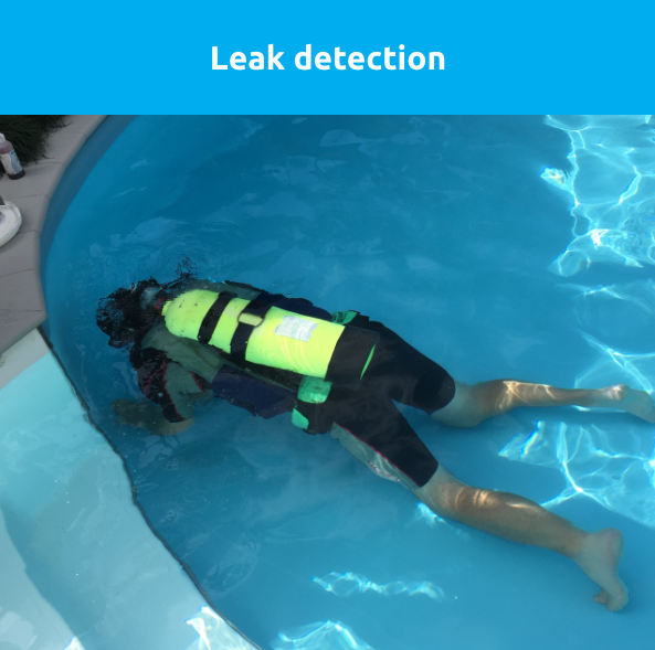 looking for leaks in a pool - Swimmingly Pools
